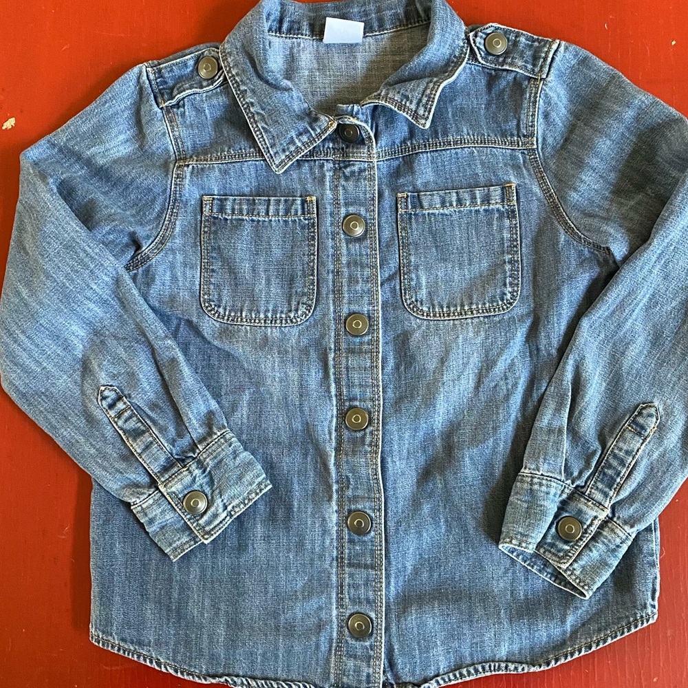 Denim Shirt/Over Jacket